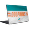 NFL Miami Dolphins White Striped Dell Vostro Skin