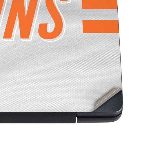 NFL Miami Dolphins White Striped Dell Vostro Skin