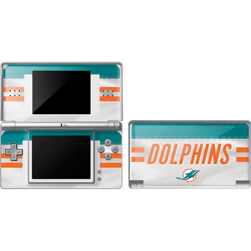 NFL Miami Dolphins White Striped DS Lite Skin