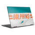 NFL Miami Dolphins White Striped HP Envy Skin