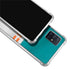 NFL Miami Dolphins White Striped Galaxy A51 5G Clear Case
