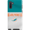NFL Miami Dolphins White Striped Galaxy Note 10 Pro Case