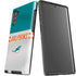 NFL Miami Dolphins White Striped Galaxy Note 10 Pro Case