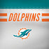 NFL Miami Dolphins White Striped Galaxy Note 8 Skin