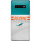 NFL Miami Dolphins White Striped Galaxy S10 Plus Skin