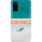 NFL Miami Dolphins White Striped Galaxy S20 Lite Case