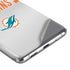 NFL Miami Dolphins White Striped Galaxy S20 Skin