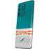 NFL Miami Dolphins White Striped Galaxy S20 Ultra 5G Skin