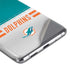 NFL Miami Dolphins White Striped Galaxy S20 Ultra 5G Skin