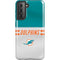 NFL Miami Dolphins White Striped Galaxy S21 5G Pro Case