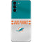 NFL Miami Dolphins White Striped Galaxy S21 5G Skin