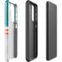 NFL Miami Dolphins White Striped Galaxy S21 Plus 5G Pro Case