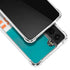 NFL Miami Dolphins White Striped Galaxy S22 Plus Clear Case