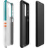 NFL Miami Dolphins White Striped Galaxy S22 Pro Case