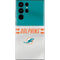 NFL Miami Dolphins White Striped Galaxy S22 Ultra Skin