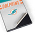 NFL Miami Dolphins White Striped Galaxy S22 Ultra Skin