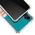 NFL Miami Dolphins White Striped Galaxy S23 FE Clear Case