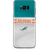 NFL Miami Dolphins White Striped Galaxy S8 Plus Skin