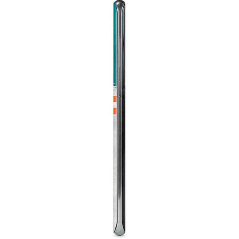 NFL Miami Dolphins White Striped Galaxy S8 Skin