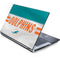 NFL Miami Dolphins White Striped Generic Laptop Skin