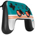 NFL Miami Dolphins White Striped Google Stadia Controller Skin