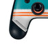 NFL Miami Dolphins White Striped Google Stadia Controller Skin