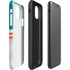 NFL Miami Dolphins White Striped iPhone 11 Pro Max Impact Case