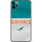 NFL Miami Dolphins White Striped iPhone 11 Pro Max Skin