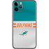 NFL Miami Dolphins White Striped iPhone 11 Pro Skin