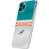 NFL Miami Dolphins White Striped iPhone 11 Pro Skin