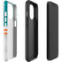 NFL Miami Dolphins White Striped iPhone 13 Pro Max Impact Case