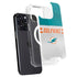 NFL Miami Dolphins White Striped iPhone 13 Pro Max MagSafe Case