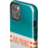 NFL Miami Dolphins White Striped iPhone 15 Impact Case