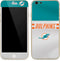 NFL Miami Dolphins White Striped iPhone 6/6s Skin