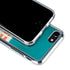 NFL Miami Dolphins White Striped iPhone SE (2nd & 3rd Gen) Clear Case