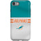 NFL Miami Dolphins White Striped iPhone SE (2nd & 3rd Gen) Pro Case