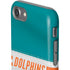 NFL Miami Dolphins White Striped iPhone SE (2nd & 3rd Gen) Pro Case