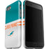 NFL Miami Dolphins White Striped iPhone SE (2nd & 3rd Gen) Pro Case