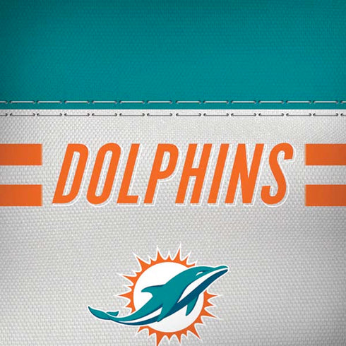 NFL Miami Dolphins White Striped iPhone X Skin