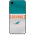 NFL Miami Dolphins White Striped iPhone XR Skin