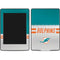 NFL Miami Dolphins White Striped Amazon Kindle Skin