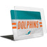 NFL Miami Dolphins White Striped MacBook Air 13in M1 (2021) Case plus Skin