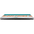 NFL Miami Dolphins White Striped MacBook Pro 14in (2021-24) Skin