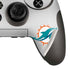 NFL Miami Dolphins White Striped PlayStation Scuf Vantage 2 Controller Skin
