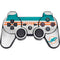 NFL Miami Dolphins White Striped PS3 Dual Shock wireless controller Skin