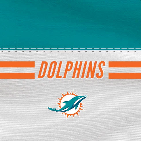 NFL Miami Dolphins White Striped PS4 Console and Controller Bundle Skin