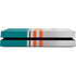 NFL Miami Dolphins White Striped PS4 Console Skin