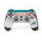 NFL Miami Dolphins White Striped PS4 Controller Skin