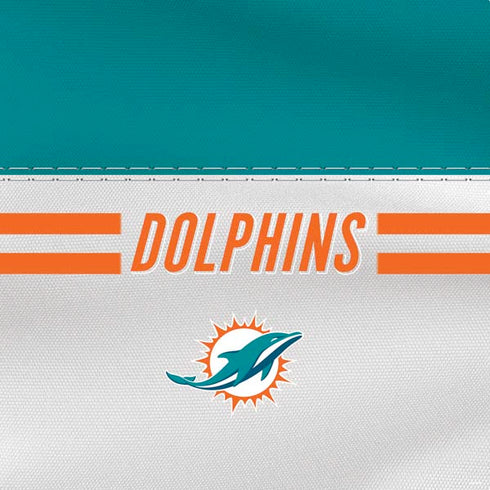 NFL Miami Dolphins White Striped PS4 Slim Skin