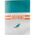 NFL Miami Dolphins White Striped PS5 Console Skin